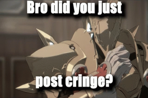 Guilty Gear Cringe Post Shocking GIF