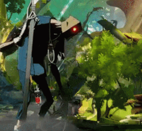 Guilty Gear Faust Flowers For You GIF