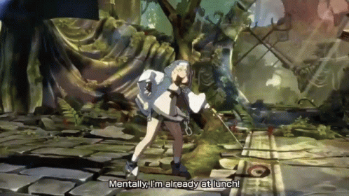 Guilty Gear I'm Already At Lunch GIF