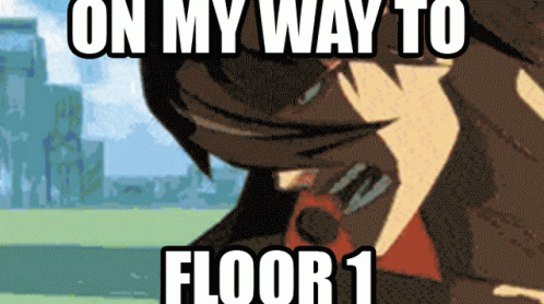 Guilty Gear On My Way To Floor 1 GIF