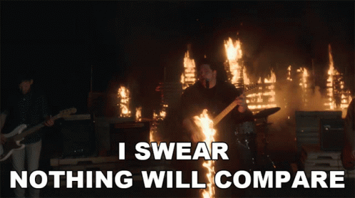 Guitarist by Fire: I Swear Nothing Will Compare