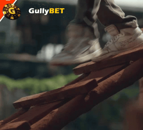 Gullybet Advertisement Man on Bridge