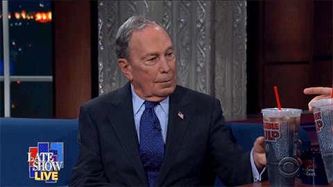 Gulp Gulp Gulp Mike Bloomberg Meme GIF