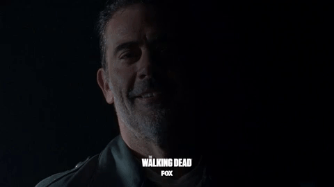 Gulp Gulp Gulp Negan Swallowing Meme GIF