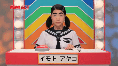 Gulp Gulp Gulp Nervous Japanese Girl Meme GIF