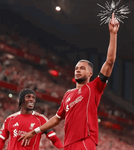 Gumball and Darwin Standing in Front of Door