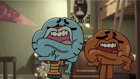 Gumball And Darwin Teeth Smiling GIF