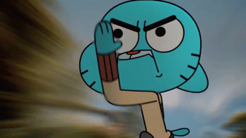Gumball Angry Face