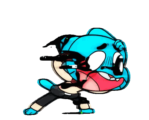 gumball from the amazing world of gumball is shown in a cartoon