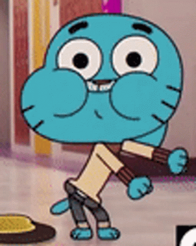 Gumball Funny Dance Swing GIF