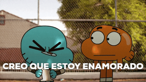 Gumball Heart Shaped Head GIF