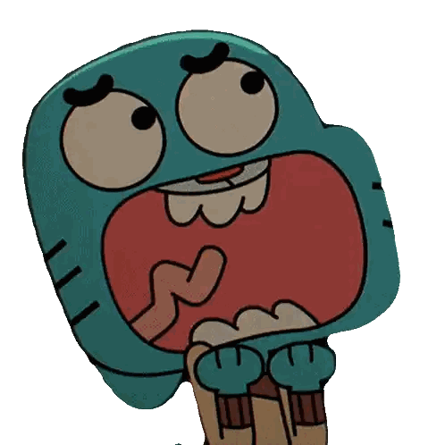 Gumball Making a Face