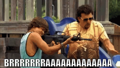 Gun Shooting Rifle Brrraaa GIF