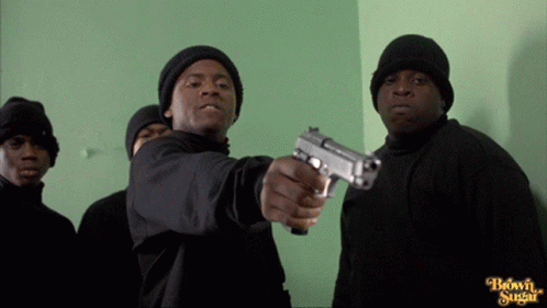 Gun Shooting Akon Notorious Big GIF