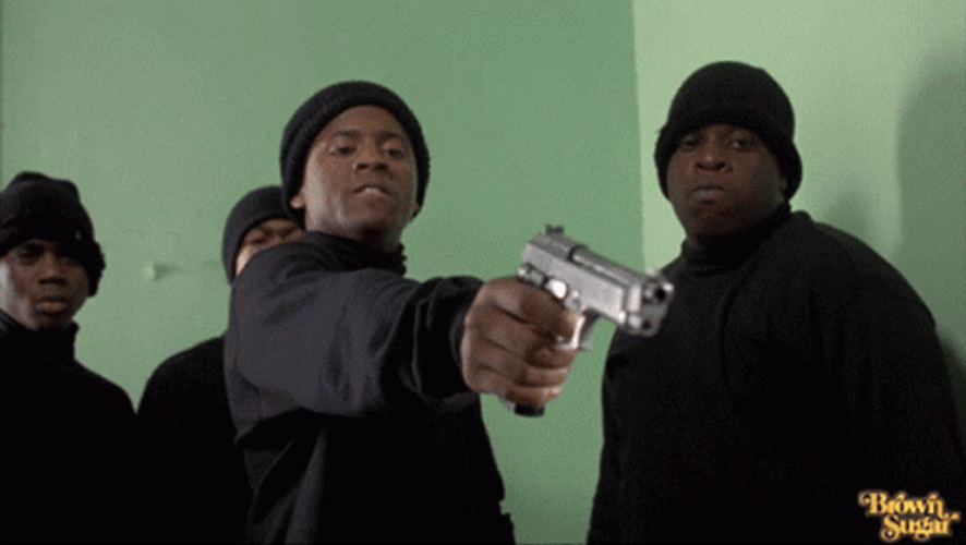 Gun Shooting Akon Notorious Big GIF