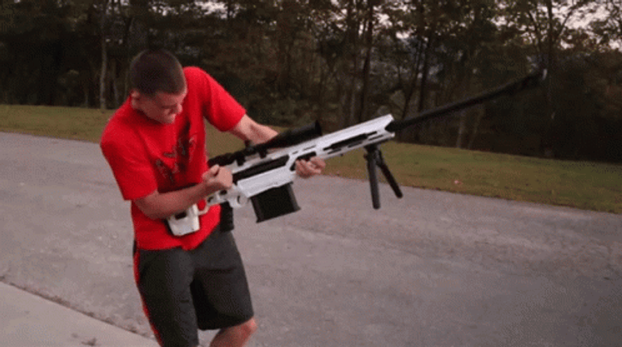 Gun Shooting Kendall Gray Reload GIF