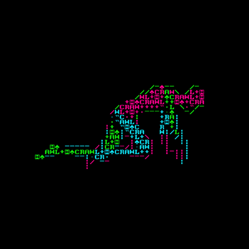 Gun With Word Crawl