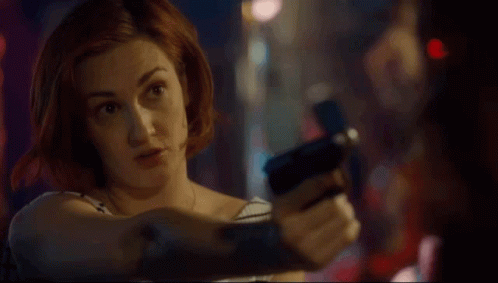 Gun Woman How Im Smart GIF