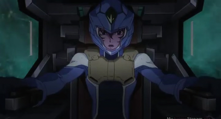 Gundam 00 With Pilot Setsuna GIF