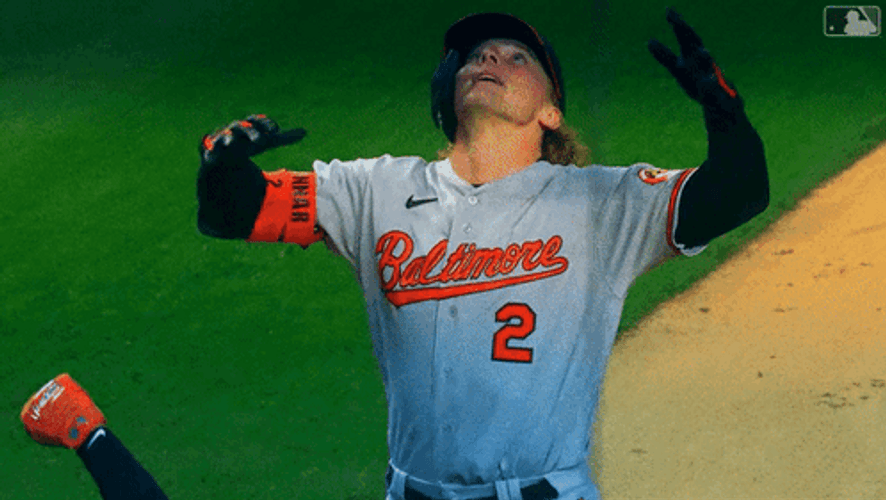 Gunnar Henderson High Five GIF