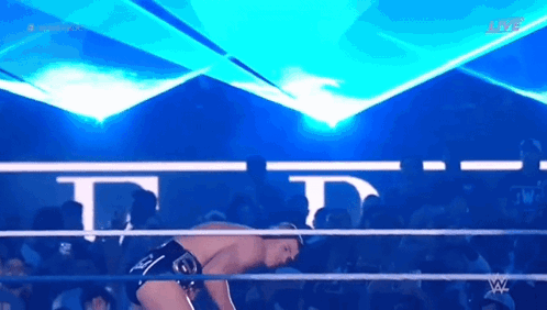 Gunther Entering Ring GIF