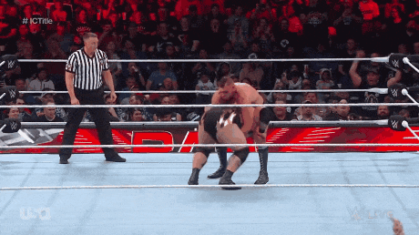 Gunther Power Bomb Bronson Reed GIF