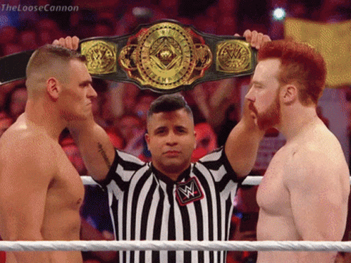Gunther Vs Sheamus GIF