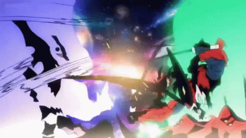 Gurren Lagann Anti Spiral Anime GIF