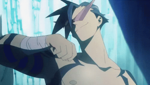 Gurren Lagann Hero Kamina Anime GIF