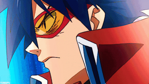 Gurren Lagann Simon The Digger Anime GIF