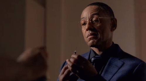 Gustavo Fring Holding A Pen GIF