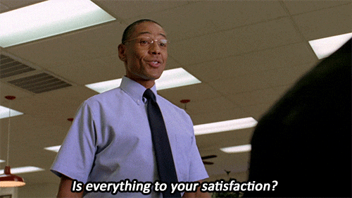 Gustavo Fring Is Everything To Your Satisfaction GIF