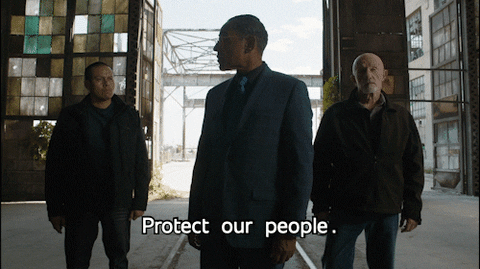 Gustavo Fring Protect Our People GIF