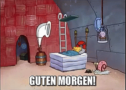 Guten Morgen Cartoon