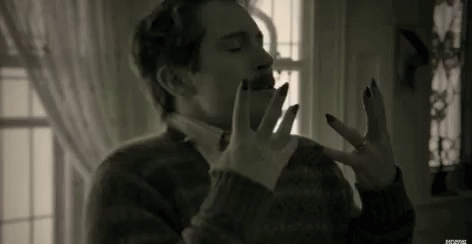 Guy Adele Hello Feeling His Finger GIF