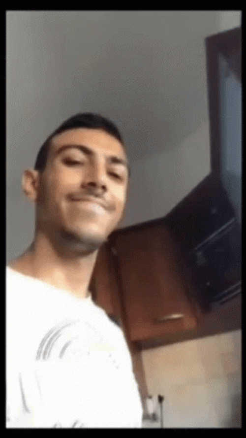Guy Bursts Out Drinking Water GIF