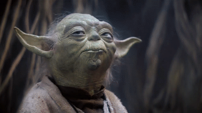 Guy Carrying Yoda GIF