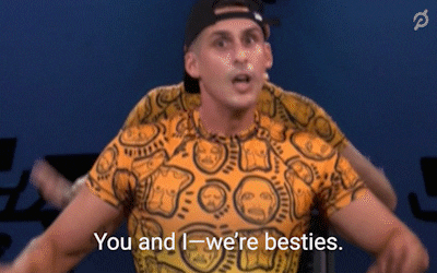 Guy Claiming His Bestie GIF