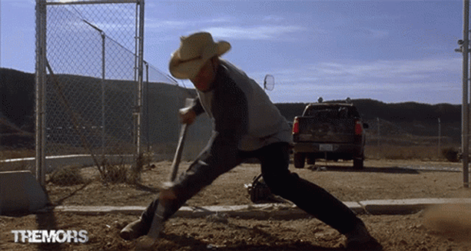 Guy Digging Passionately GIF