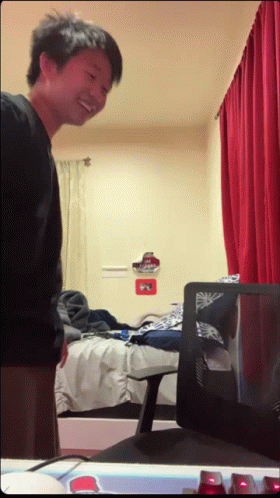 Guy Doing Thug Shaker In Front Of Camera GIF