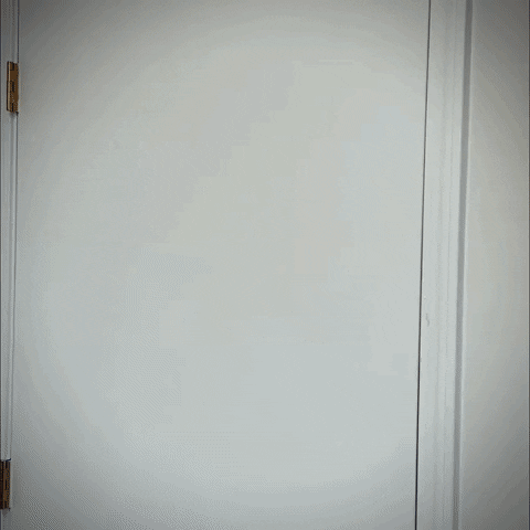 Guy Door Opening Got Shock GIF