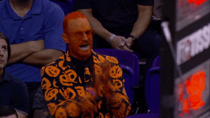 Guy Dress Up David S Pumpkins Clapping GIF