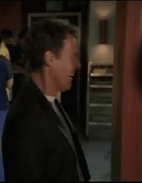 Guy Employee Banging Head Against Wall  GIF