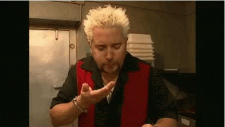 Guy Fieri Spitting The Food GIF