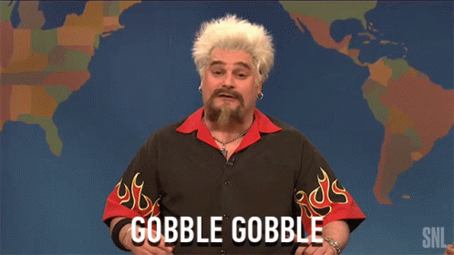 Guy Fieri Gobble Gobble GIF