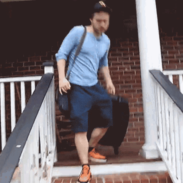Guy Going On A Travel GIF