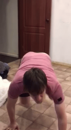 Guy Gorilla Crawling GIF