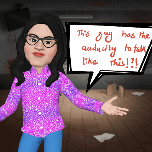 Guy Has The Audacity To Talk Like This GIF