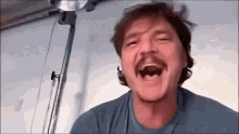 Guy Hysterically Laughing And Crying GIF