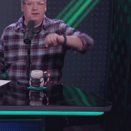 Guy In Checkered Polo Asks Siri How Many Days Until Christmas GIF